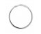 Infinity symbol plain stoneless dress ring