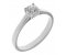 Tiff classic round brilliant cut diamond engagement ring with flat shoulders