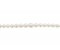 Graduated Akoya seawater cultured white pearl necklace