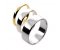 Fair trade gold classic cushion shape wedding band