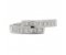 Bowie princess cut diamond crossover eternity ring