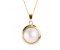 Classic round Mabe pearl pendant