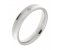 Concave shape wedding band with a round brilliant cut diamond