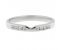 Addison channel set round brilliant cut diamond shaped eternity ring