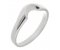 Refus shaped wedding band