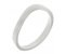Classic curve shaped wedding band with a flat profile main image