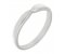 Bow shaped plain wedding ring main image