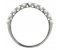Tiffany style round brilliant cut diamond eternity ring