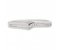 Twist style shaped channel set round diamond eternity ring top view