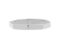 Angled octagon shaped contemporary ring top view