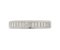 Ladies baguette cut diamond channel set eternity ring wedding band top view