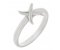 Modern star shape contemporary designer ring main image