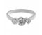 Vivaldi round brilliant cut diamond trilogy ring