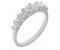Art Deco graduated princess cut diamond eternity ring main image