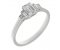 Art deco Enzo Emerald cut and baguette diamond engagement ring main