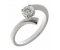 Awendi modern round brilliant cut diamond solitaire ring