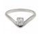 Arro modern round brilliant cut diamond solitaire ring