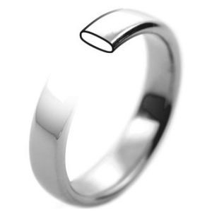 classic traditional plain cushion oval shaped wedding band ring platinum gold