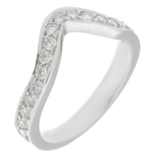 deep wishbone shaped ring grain set round brilliant cut diamonds designer eternity fit next around engagement platinum gold