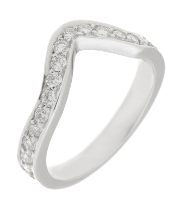 deep wishbone shaped ring grain set round brilliant cut diamonds designer eternity fit next around engagement platinum gold
