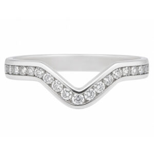 deep wishbone shaped ring channel set round brilliant cut diamonds designer fit next around engagement platinum gold