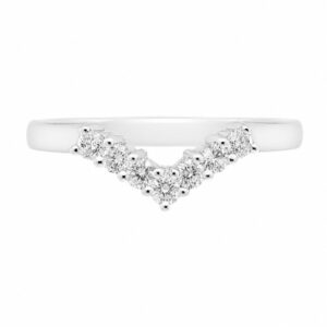 modern classic wishbone shaped ring grain claw set round brilliant cut diamonds designer fit next around engagement platinum gold