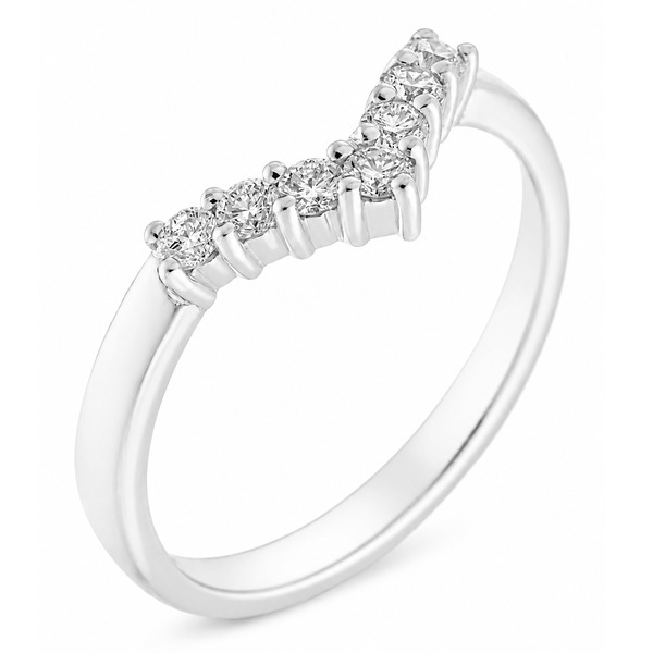 modern classic wishbone shaped ring grain claw set round brilliant cut diamonds designer fit next around engagement platinum gold