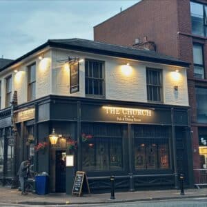 image of the church pub in the jewellery quarter