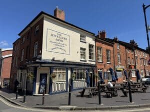 image of the jewellers arms pub in the jewellery quarter