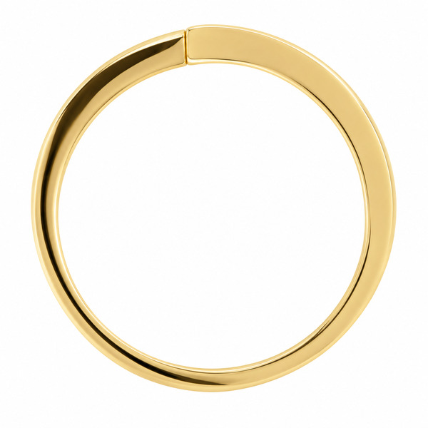 Modernist two 2 colour white yellow gold designer wave design ring crossover platinum modern contemporary