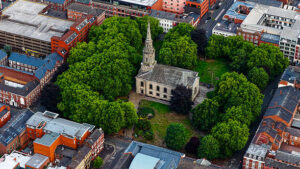 image of st pauls square in birmingham jewellery quarter