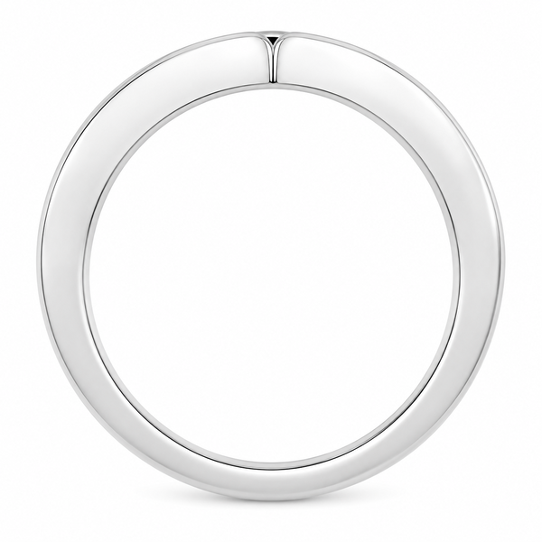 large deep wishbone shaped ring grain set round brilliant cut diamonds designer fit next to around engagement platinum gold